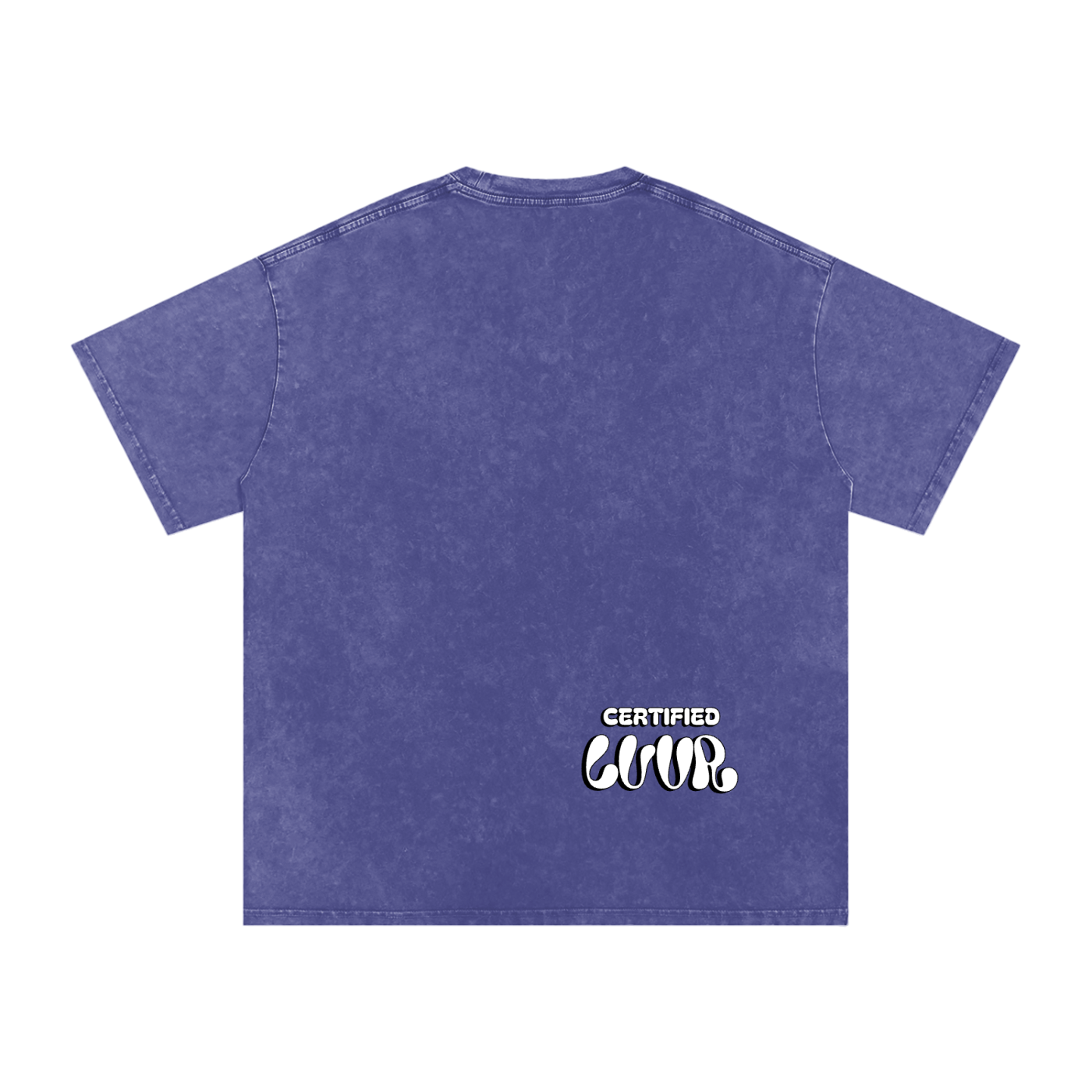 Positive Energy Snow Washed Oversized Cotton T-Shirt