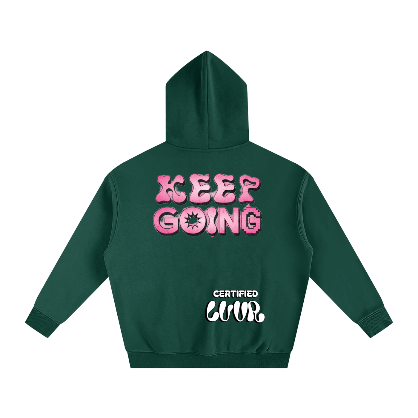 FAILURE IS INEVITABLE Oversize Fleeced Hoodie