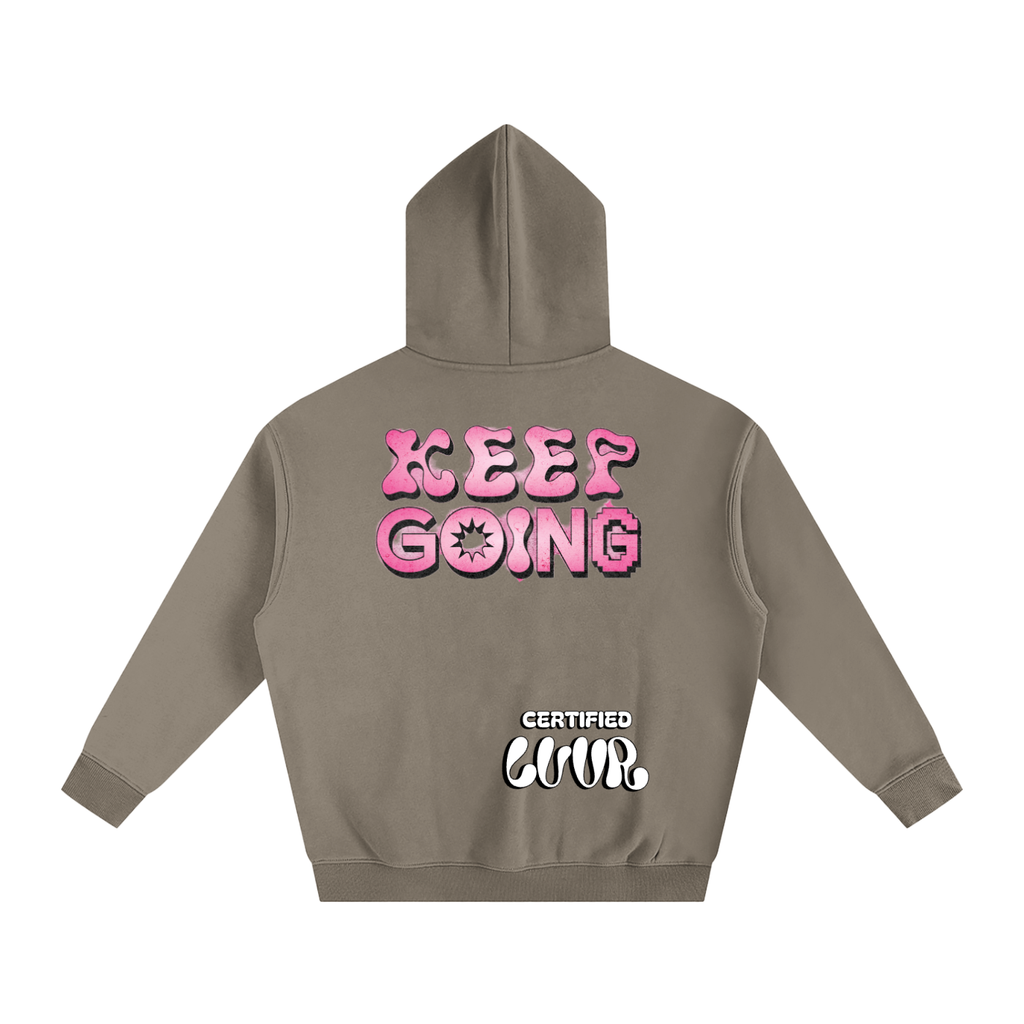 FAILURE IS INEVITABLE Oversize Fleeced Hoodie