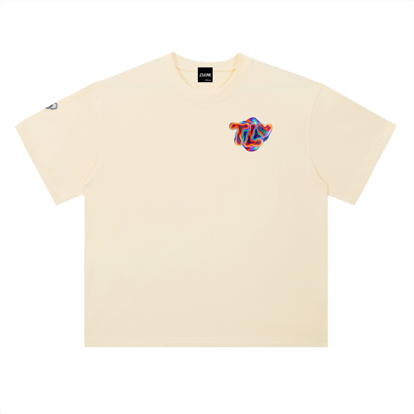 Heavyweight Drop Shoulder Cotton T-Shirt