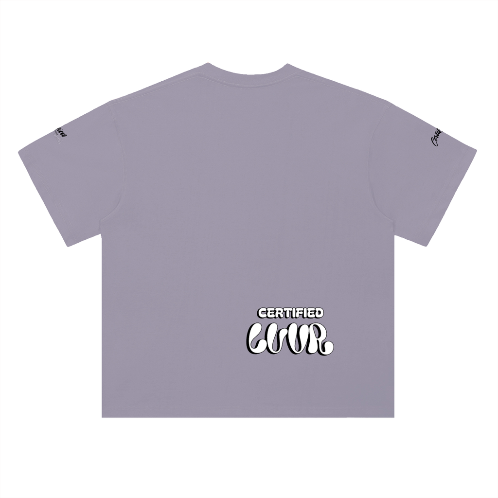 Heavyweight Drop Shoulder Cotton T-Shirt
