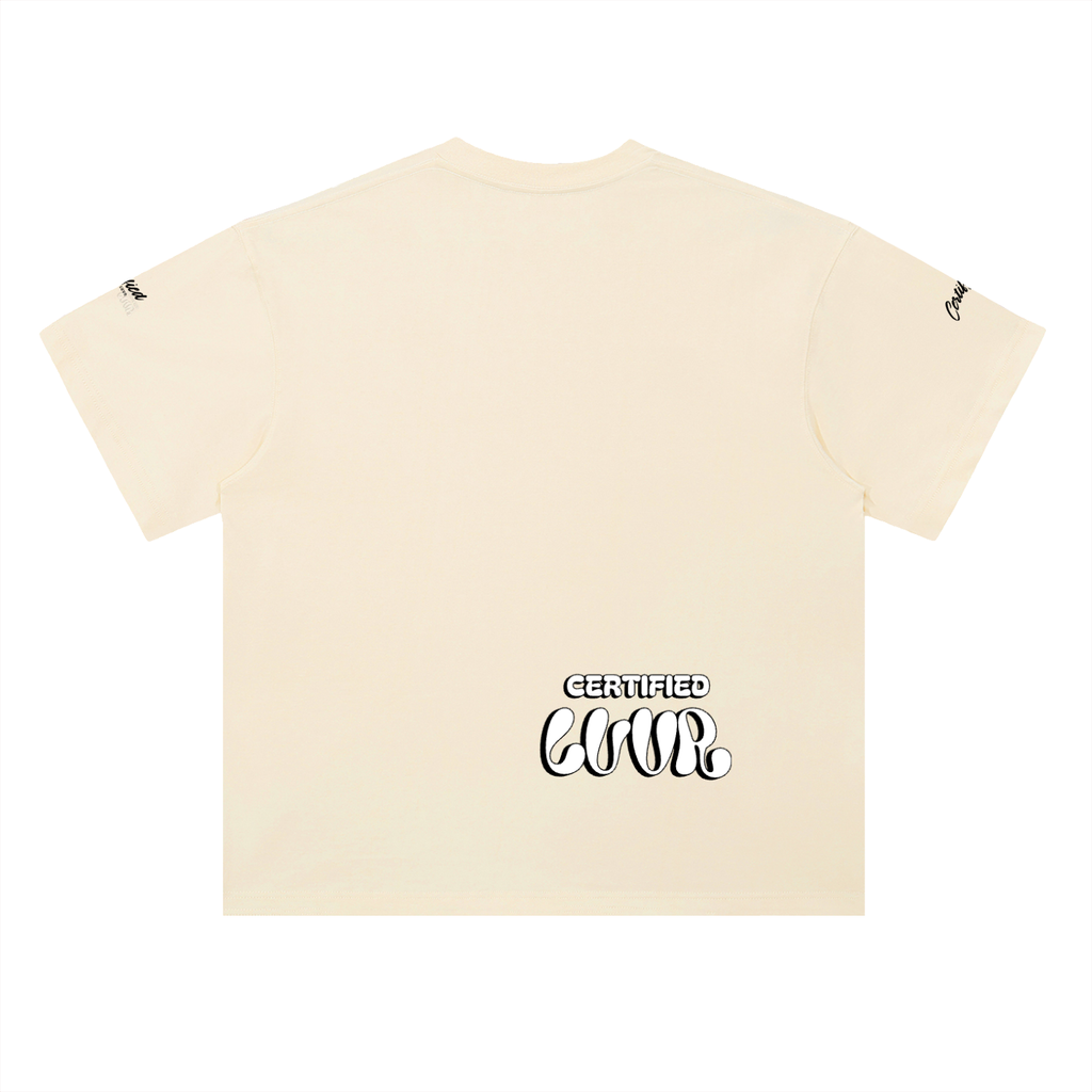 Heavyweight Drop Shoulder Cotton T-Shirt