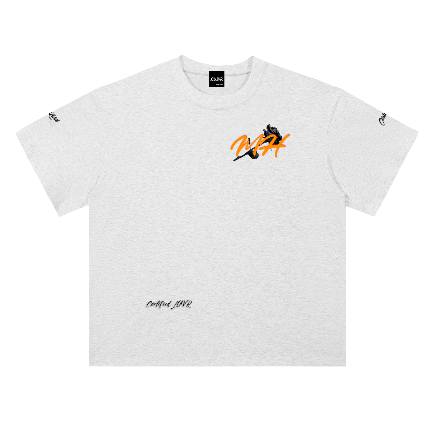 Heavyweight Drop Shoulder Cotton T-Shirt