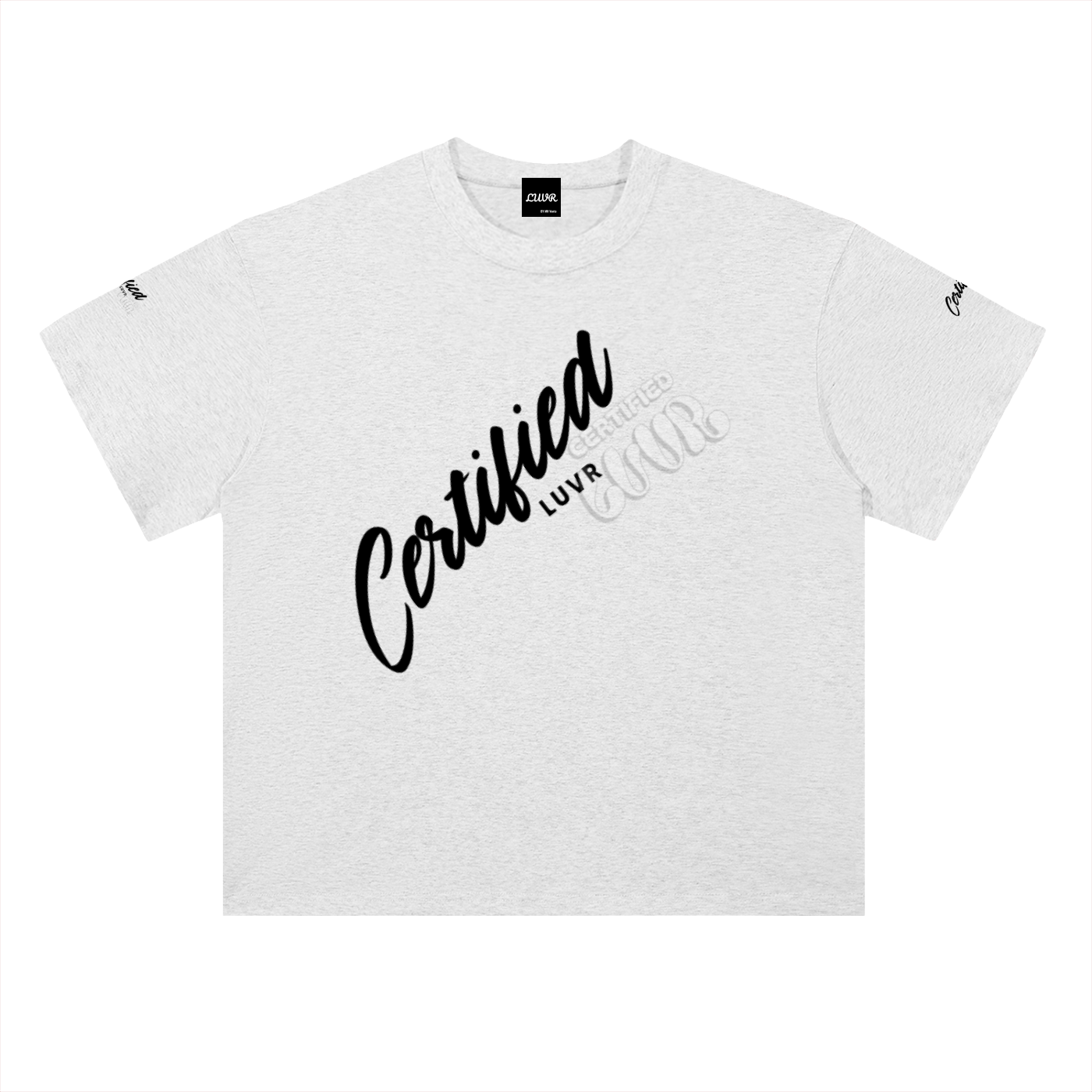 Heavyweight Drop Shoulder Cotton T-Shirt