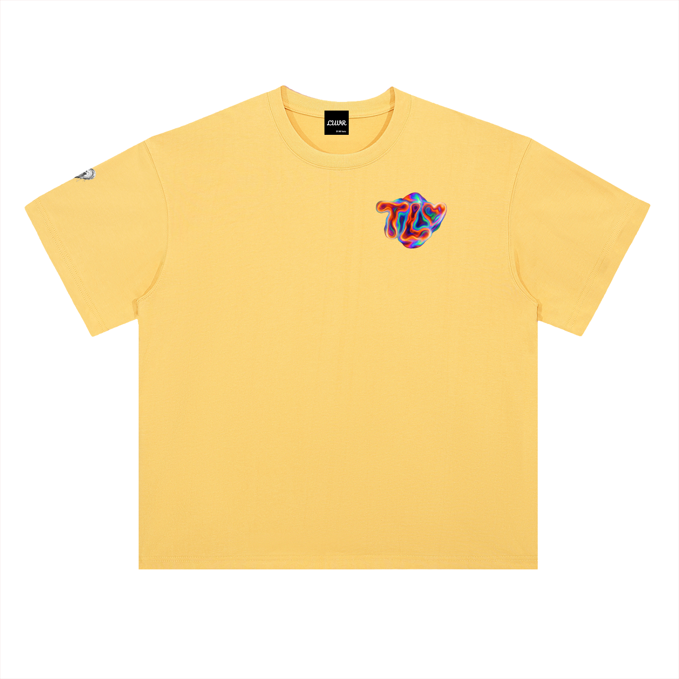 Heavyweight Drop Shoulder Cotton T-Shirt
