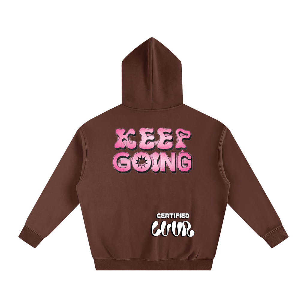 FAILURE IS INEVITABLE Oversize Fleeced Hoodie