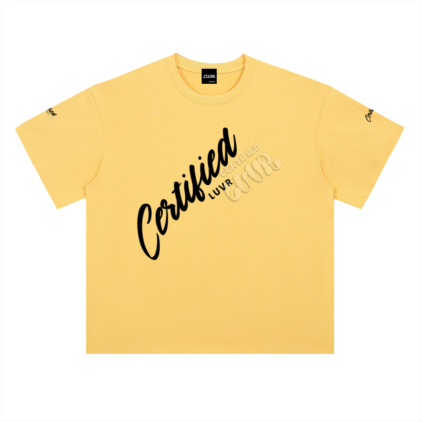 Heavyweight Drop Shoulder Cotton T-Shirt