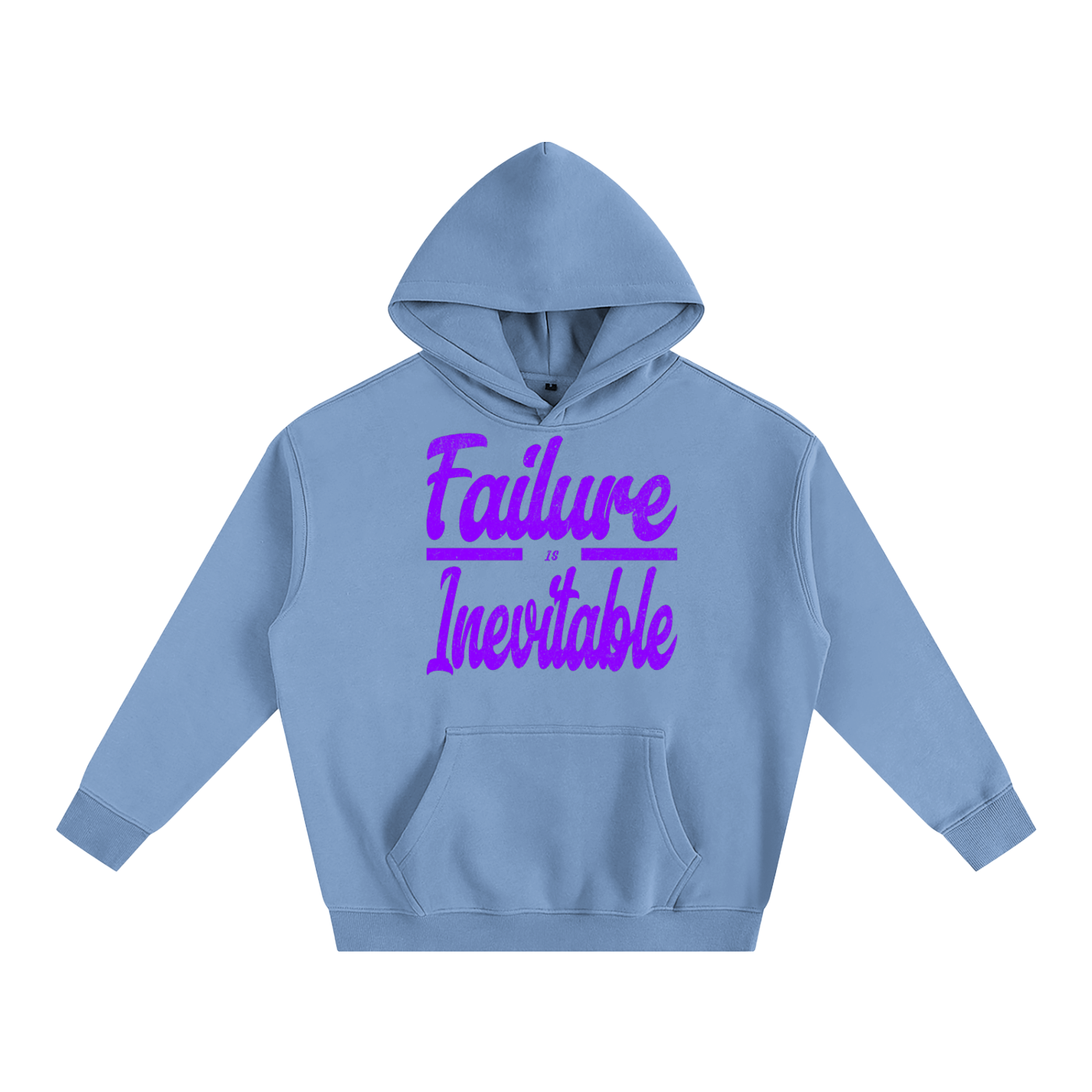 FAILURE IS INEVITABLE Oversize Fleeced Hoodie