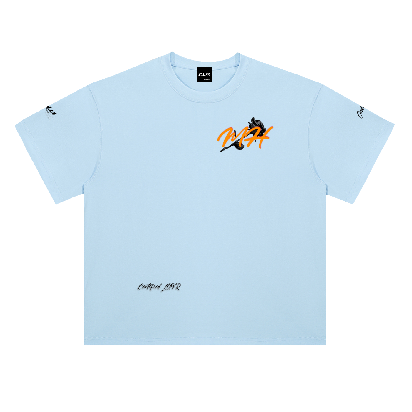 Heavyweight Drop Shoulder Cotton T-Shirt