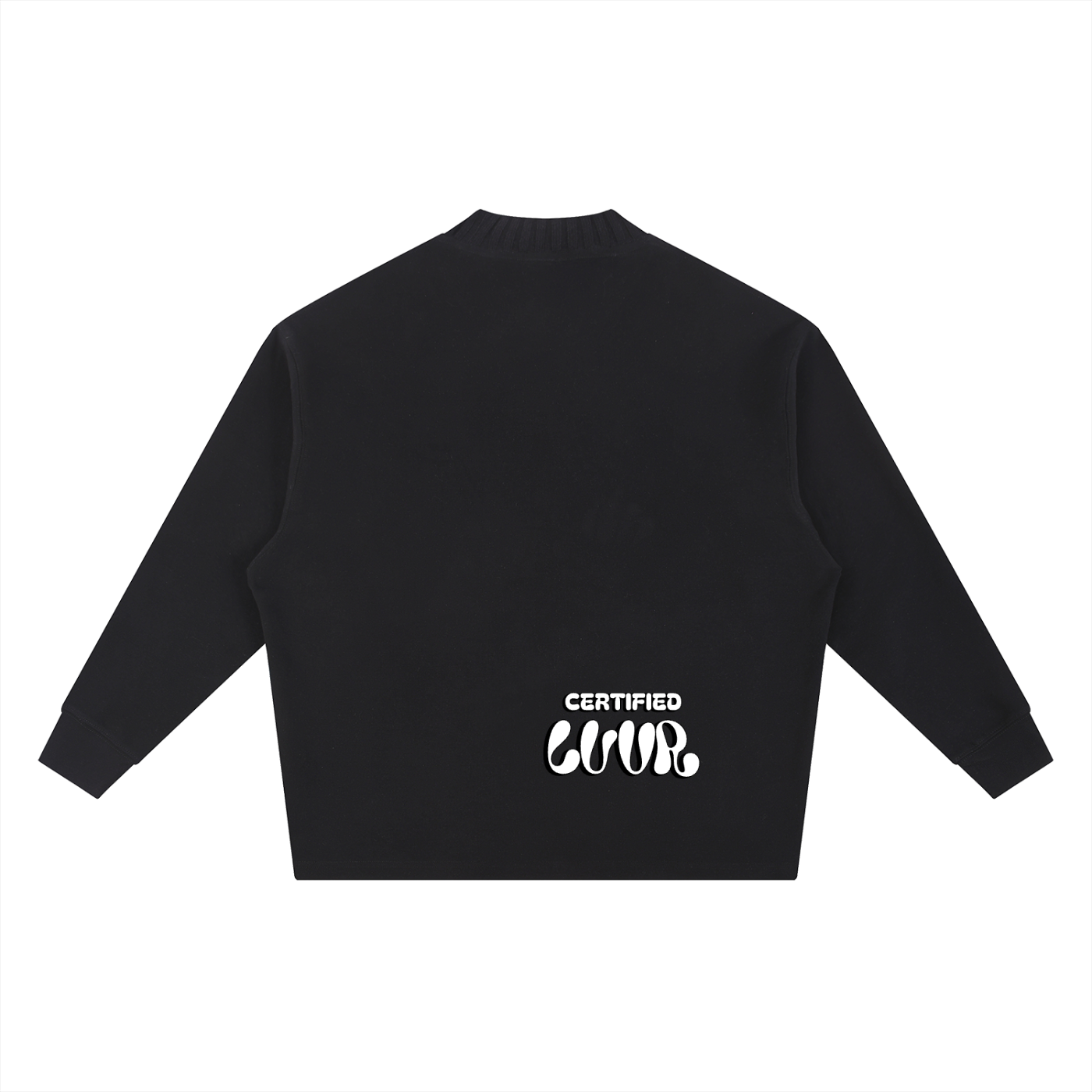 Knitted Round Neck Oversize Sweatshirt