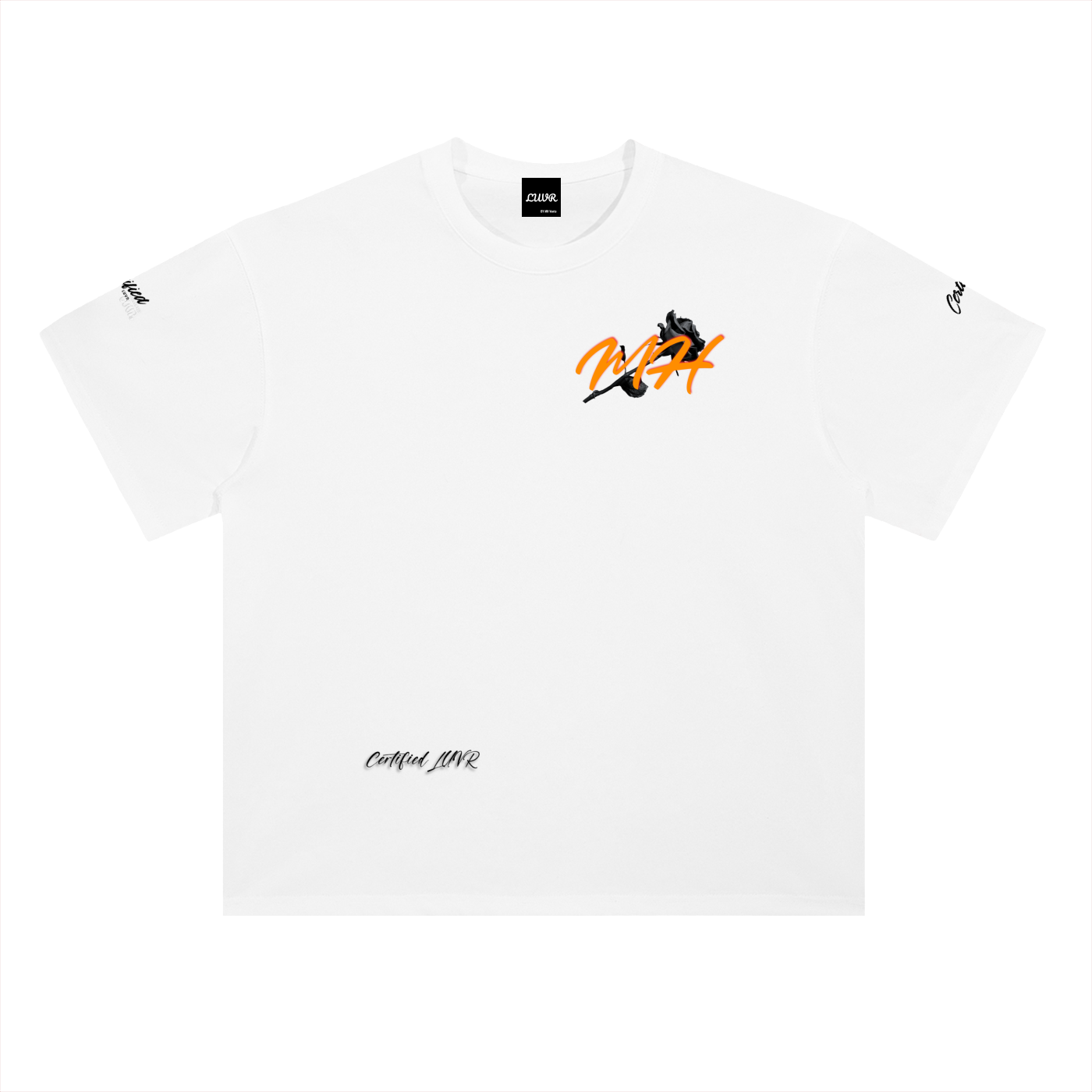 Heavyweight Drop Shoulder Cotton T-Shirt