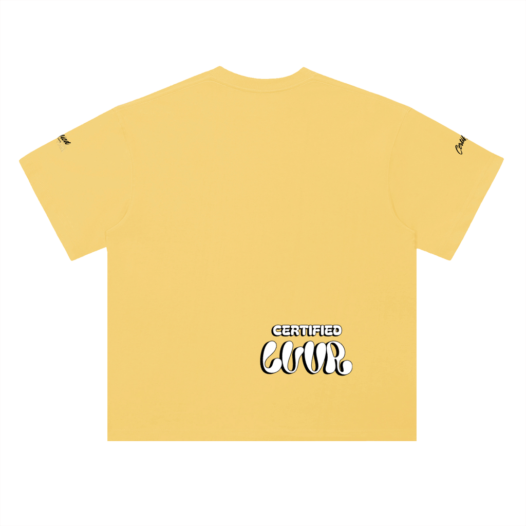 Heavyweight Drop Shoulder Cotton T-Shirt