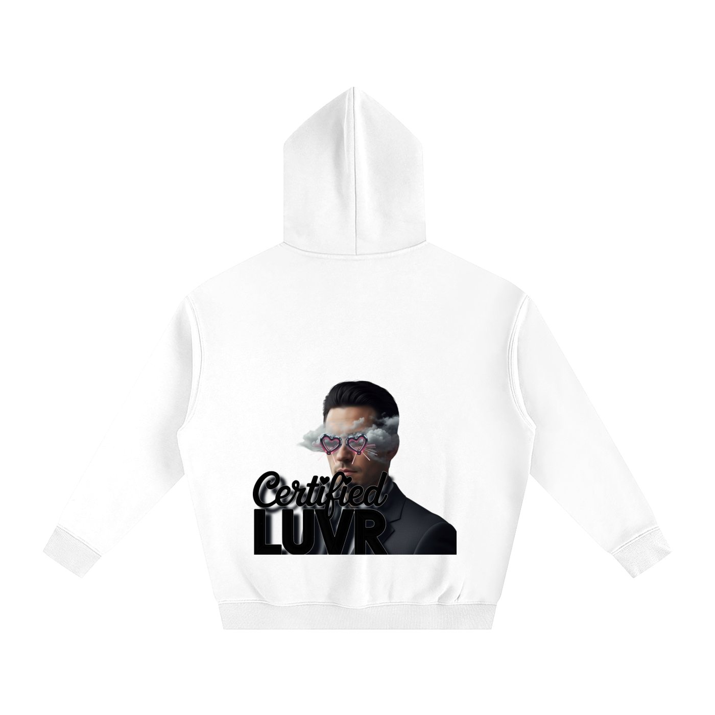 KEEP GOING Oversize Fleeced Hoodie