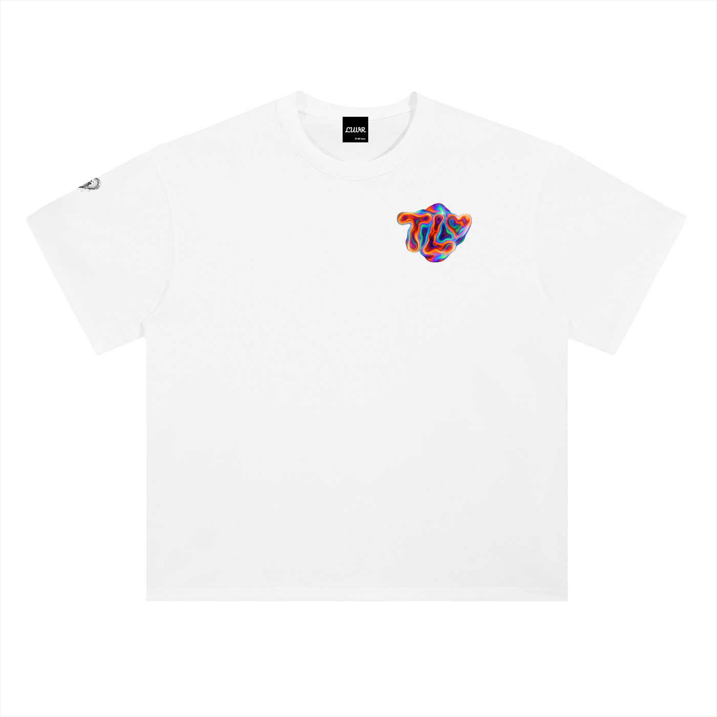Heavyweight Drop Shoulder Cotton T-Shirt