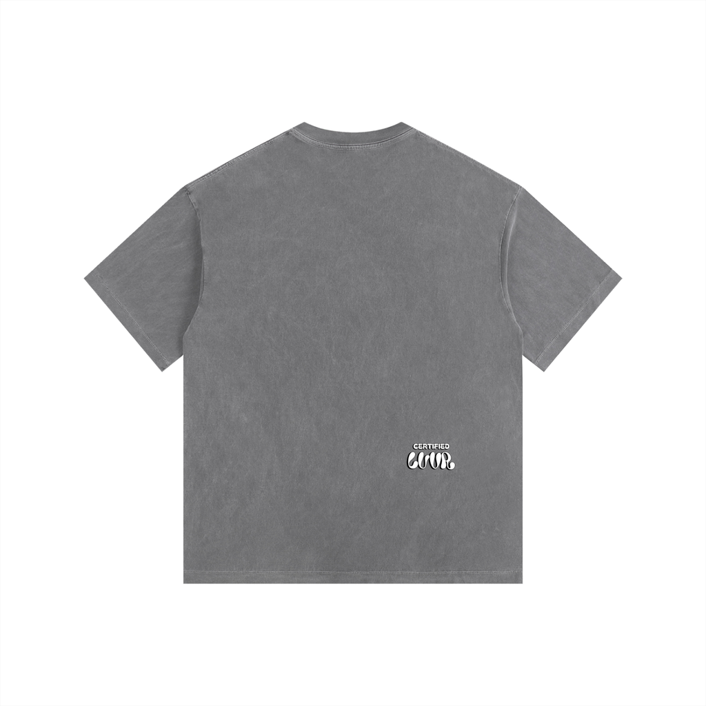 Vintage Washed Oversized Cotton T-Shirt