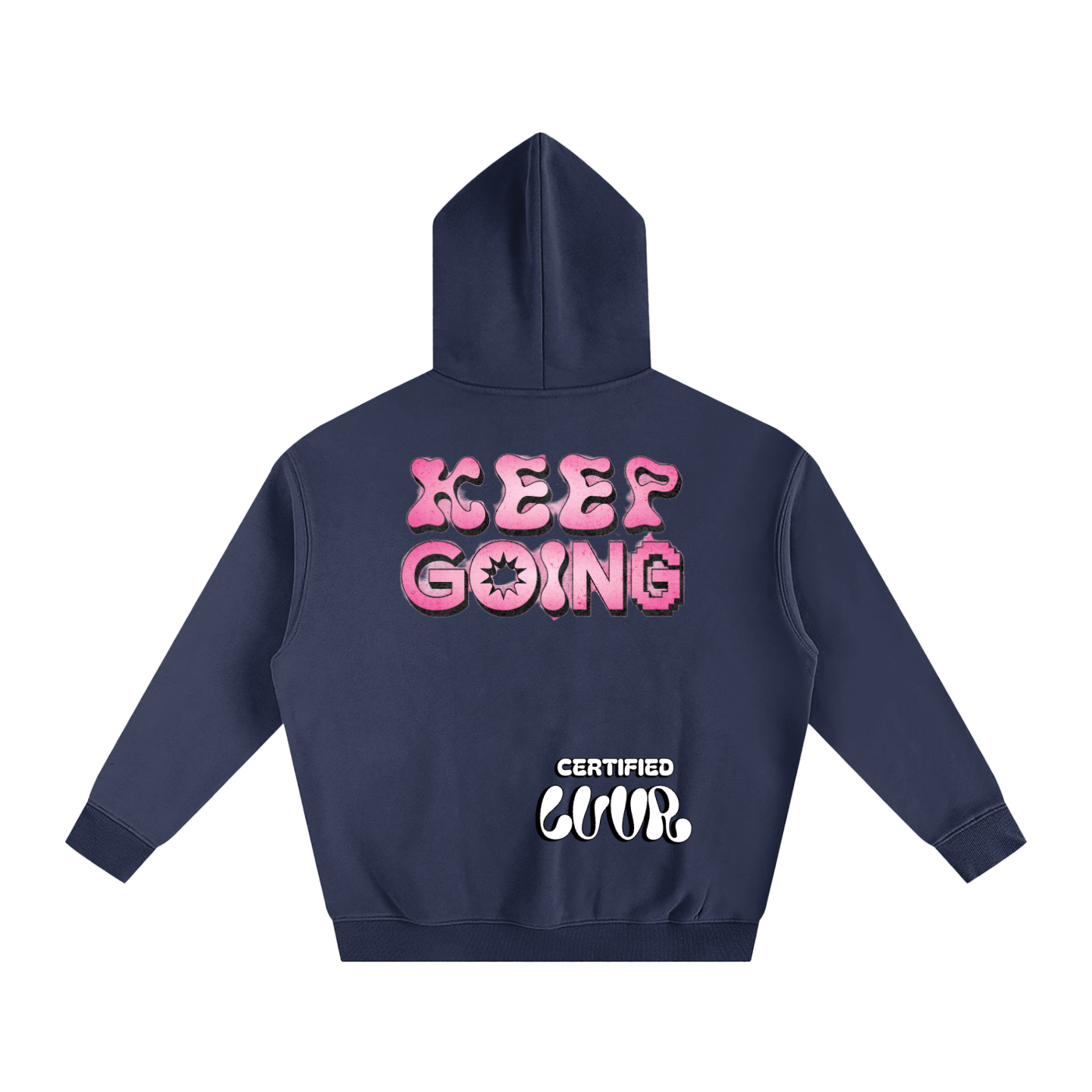FAILURE IS INEVITABLE Oversize Fleeced Hoodie