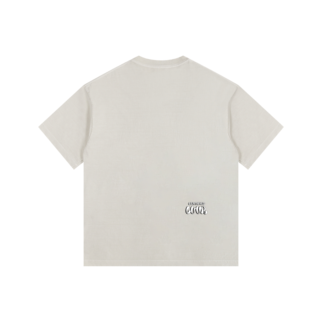 Vintage Washed Oversized Cotton T-Shirt
