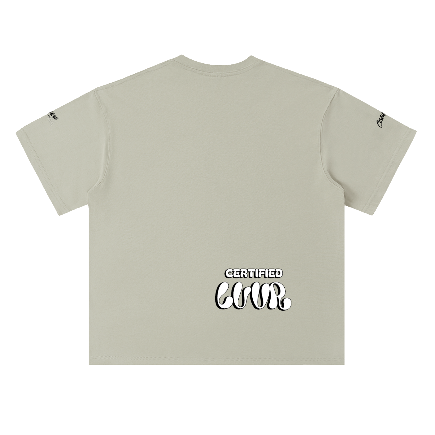 Heavyweight Drop Shoulder Cotton T-Shirt