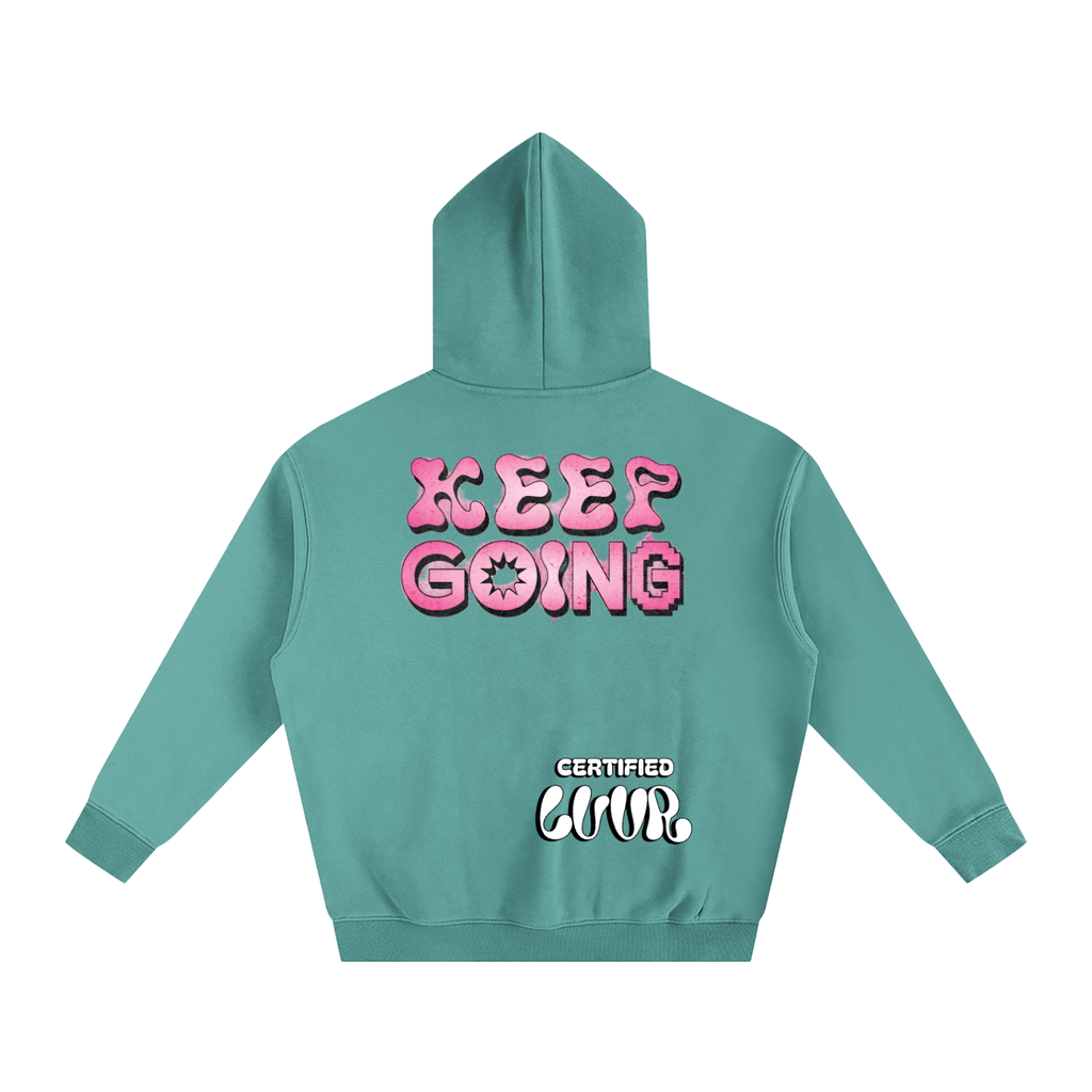 FAILURE IS INEVITABLE Oversize Fleeced Hoodie