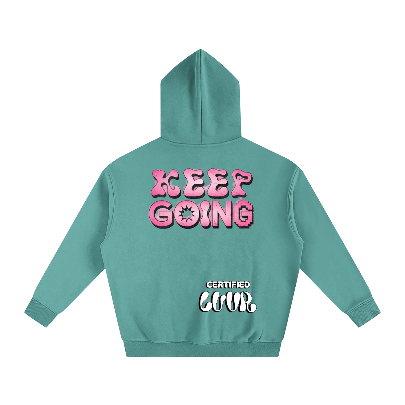 FAILURE IS INEVITABLE Oversize Fleeced Hoodie