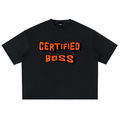 CERTIFIED BOSS Washed Rolled Hem Half Sleeve T-Shirt
