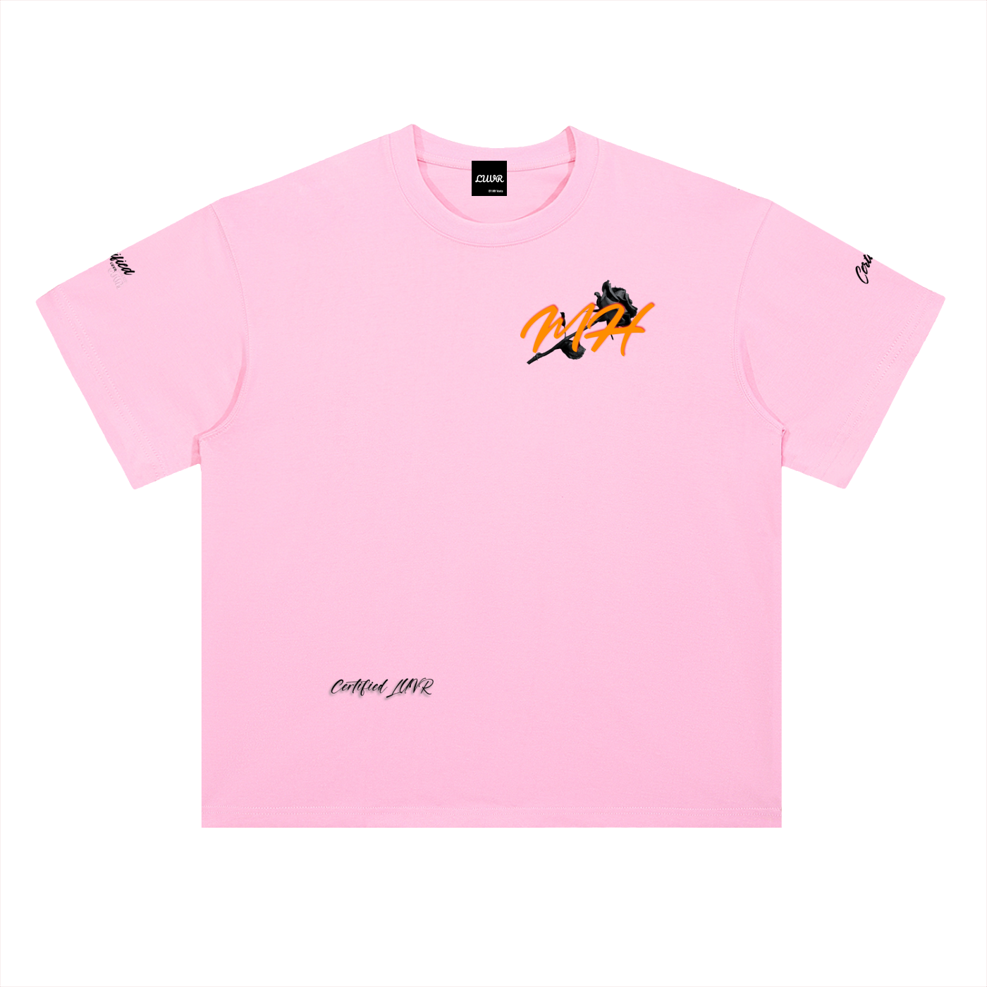 Heavyweight Drop Shoulder Cotton T-Shirt