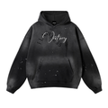 Flawless Victory Vintage Washed Frayed Fleece Hoodie