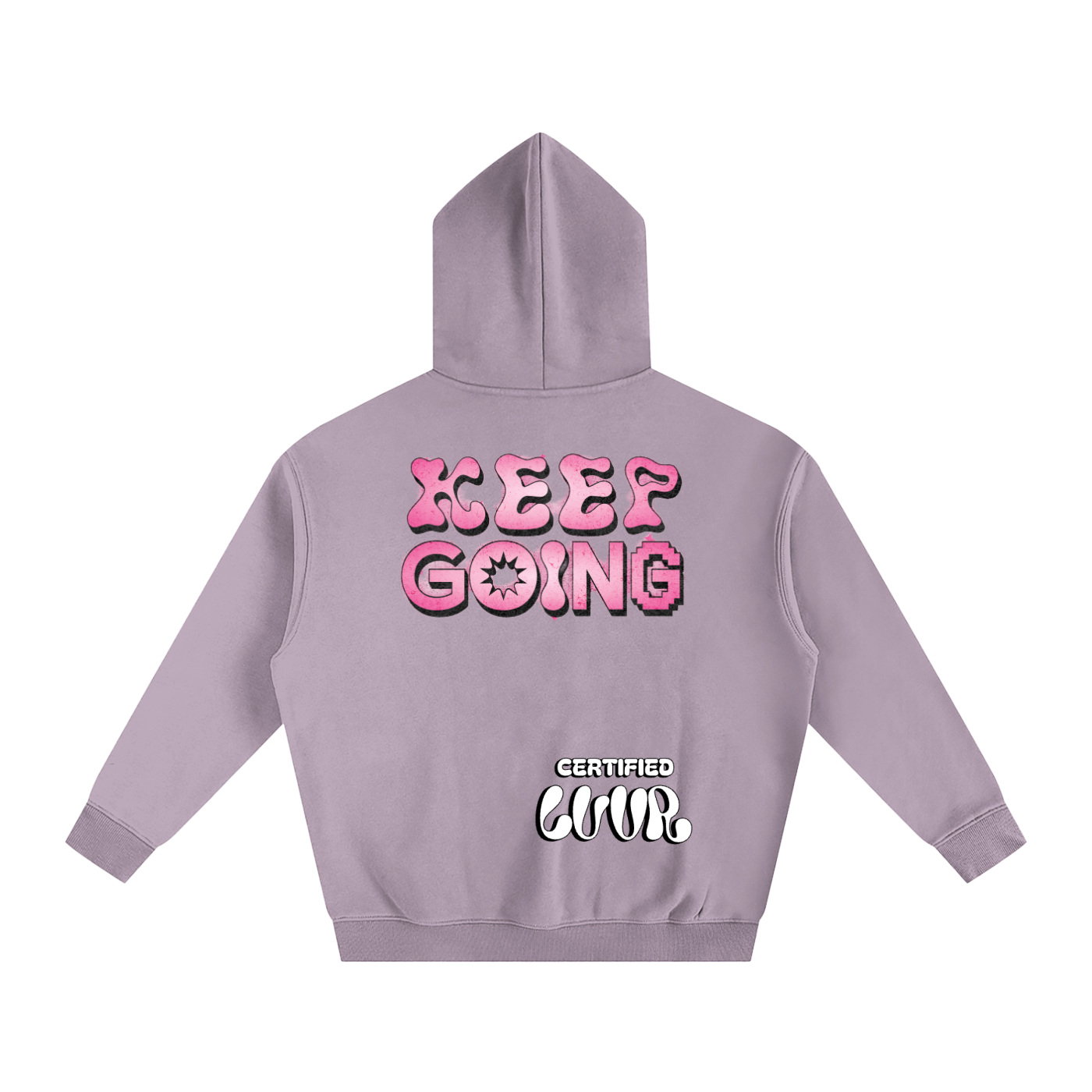 FAILURE IS INEVITABLE Oversize Fleeced Hoodie