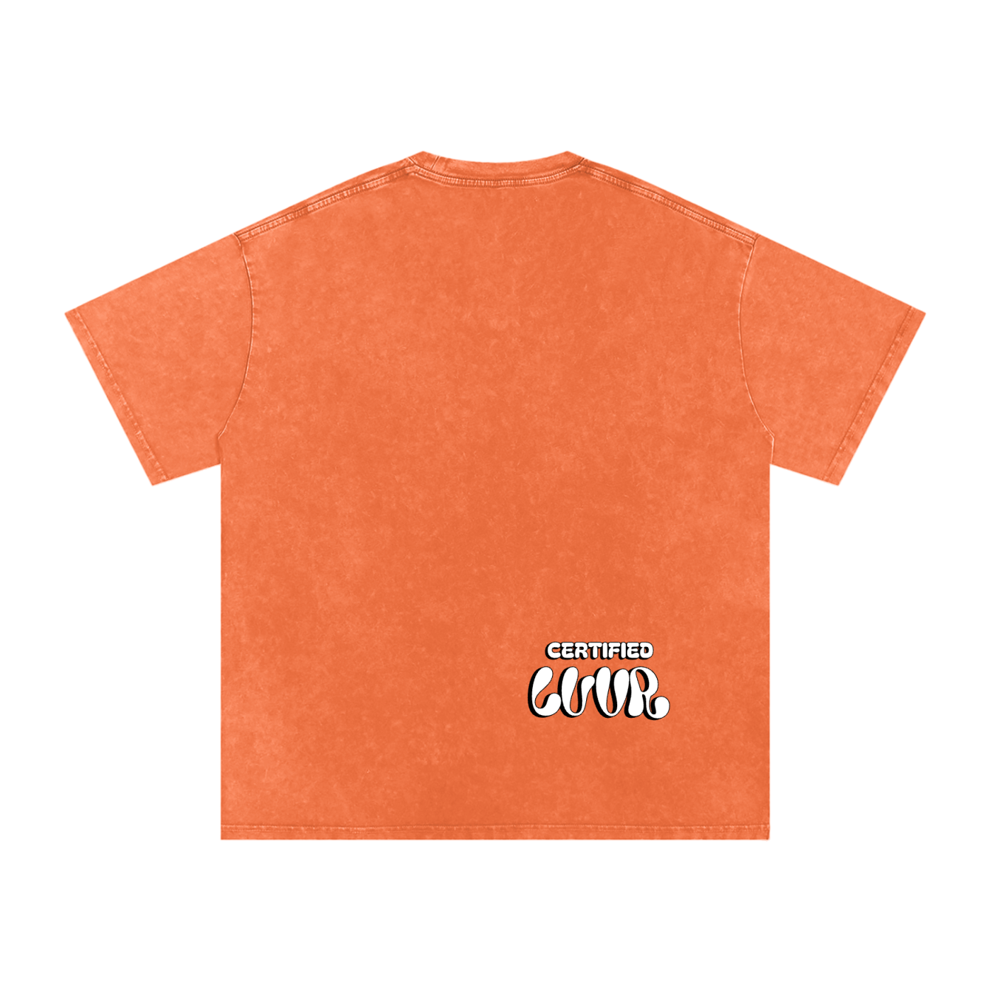 Positive Energy Snow Washed Oversized Cotton T-Shirt