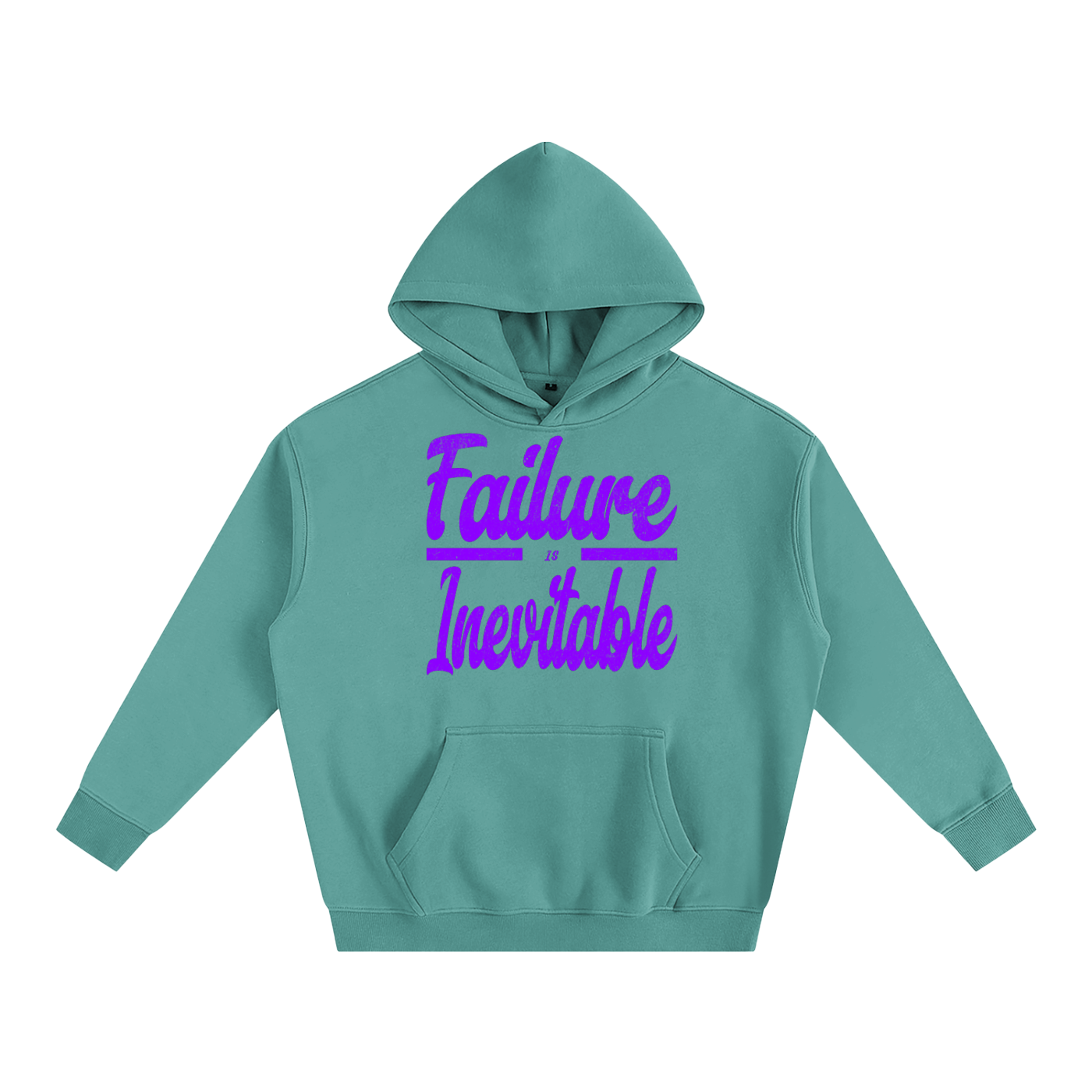FAILURE IS INEVITABLE Oversize Fleeced Hoodie
