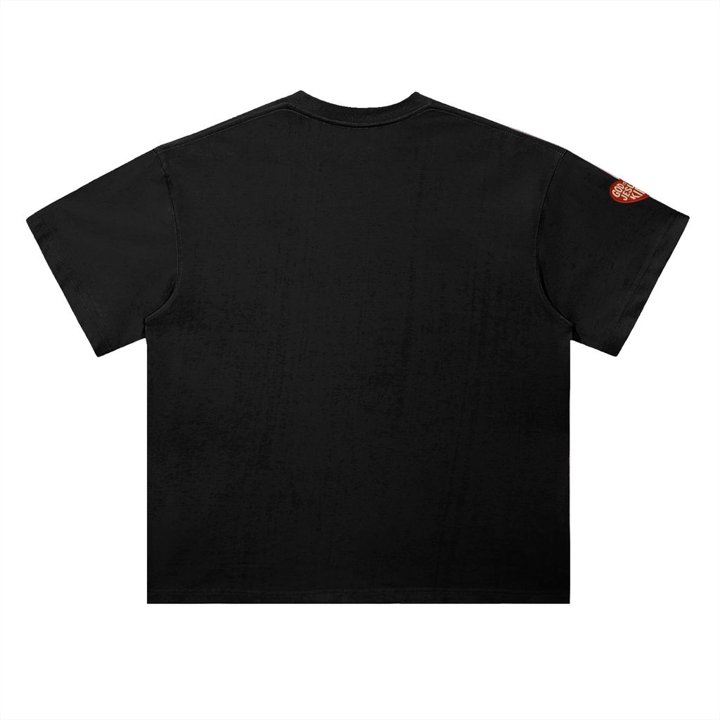 Heavyweight Drop Shoulder Cotton T-Shirt