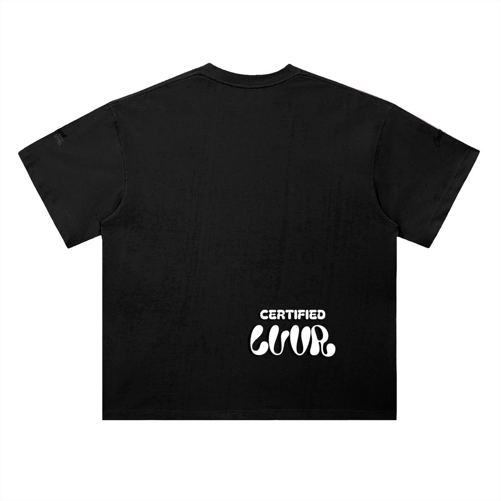 Heavyweight Drop Shoulder Cotton T-Shirt