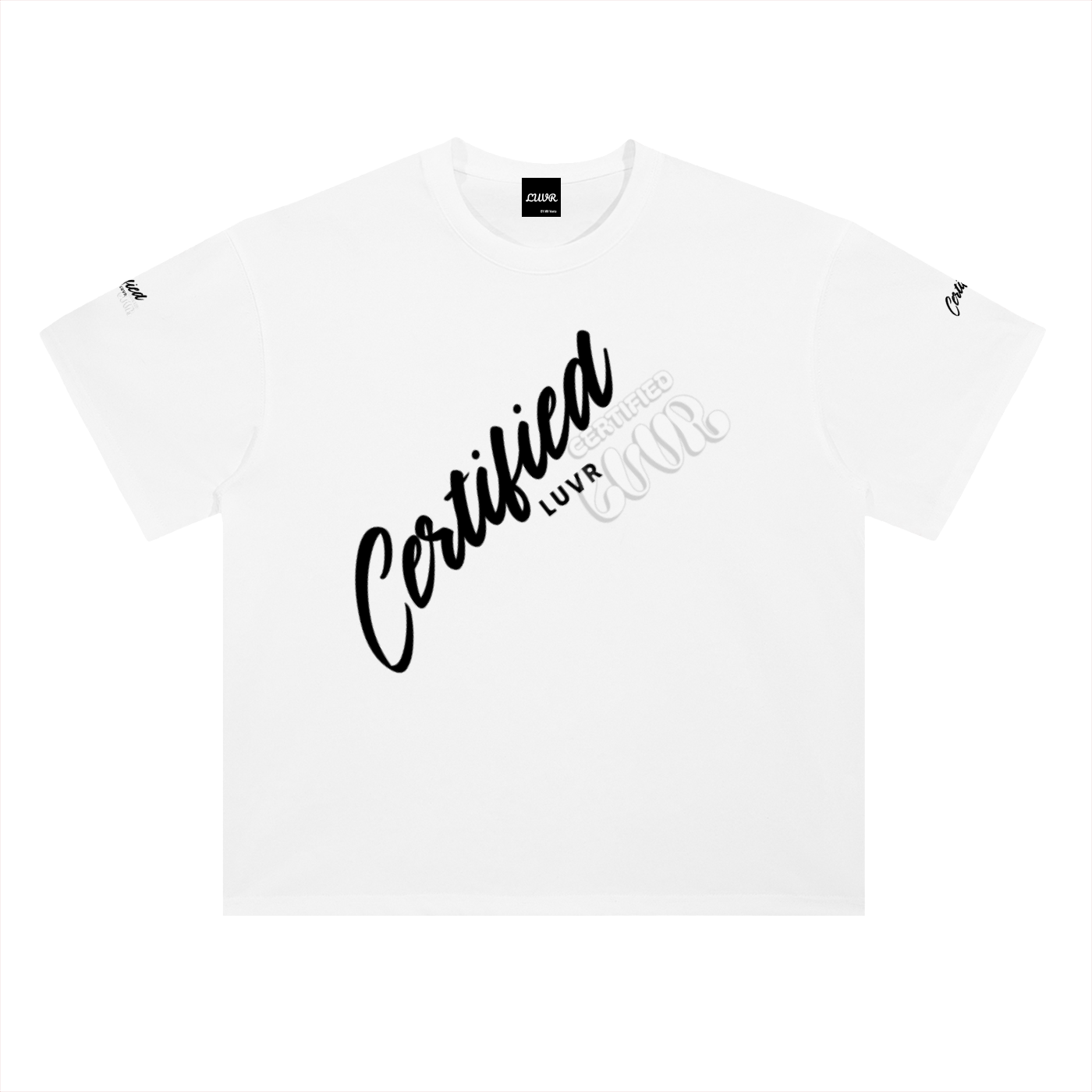 Heavyweight Drop Shoulder Cotton T-Shirt