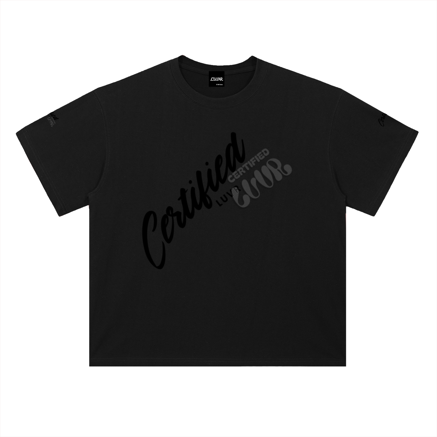 Heavyweight Drop Shoulder Cotton T-Shirt