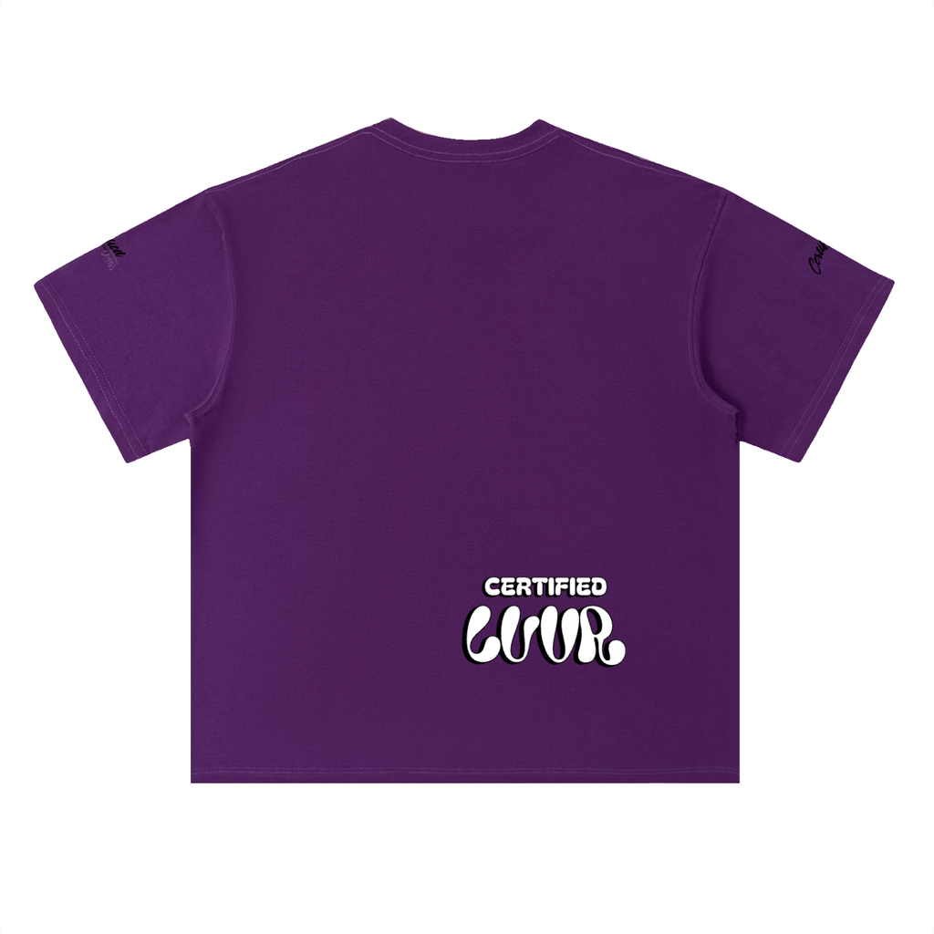 Heavyweight Drop Shoulder Cotton T-Shirt