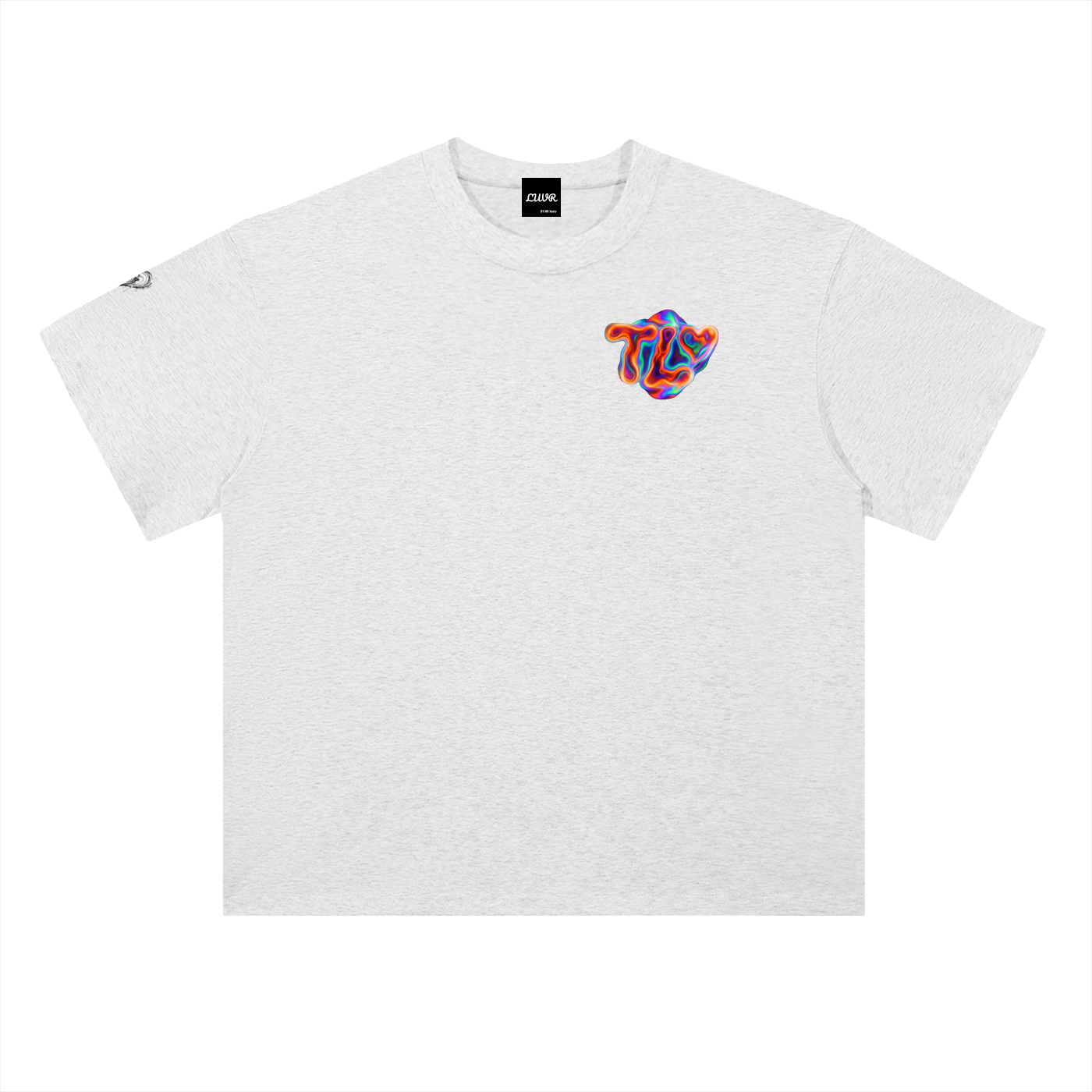 Heavyweight Drop Shoulder Cotton T-Shirt