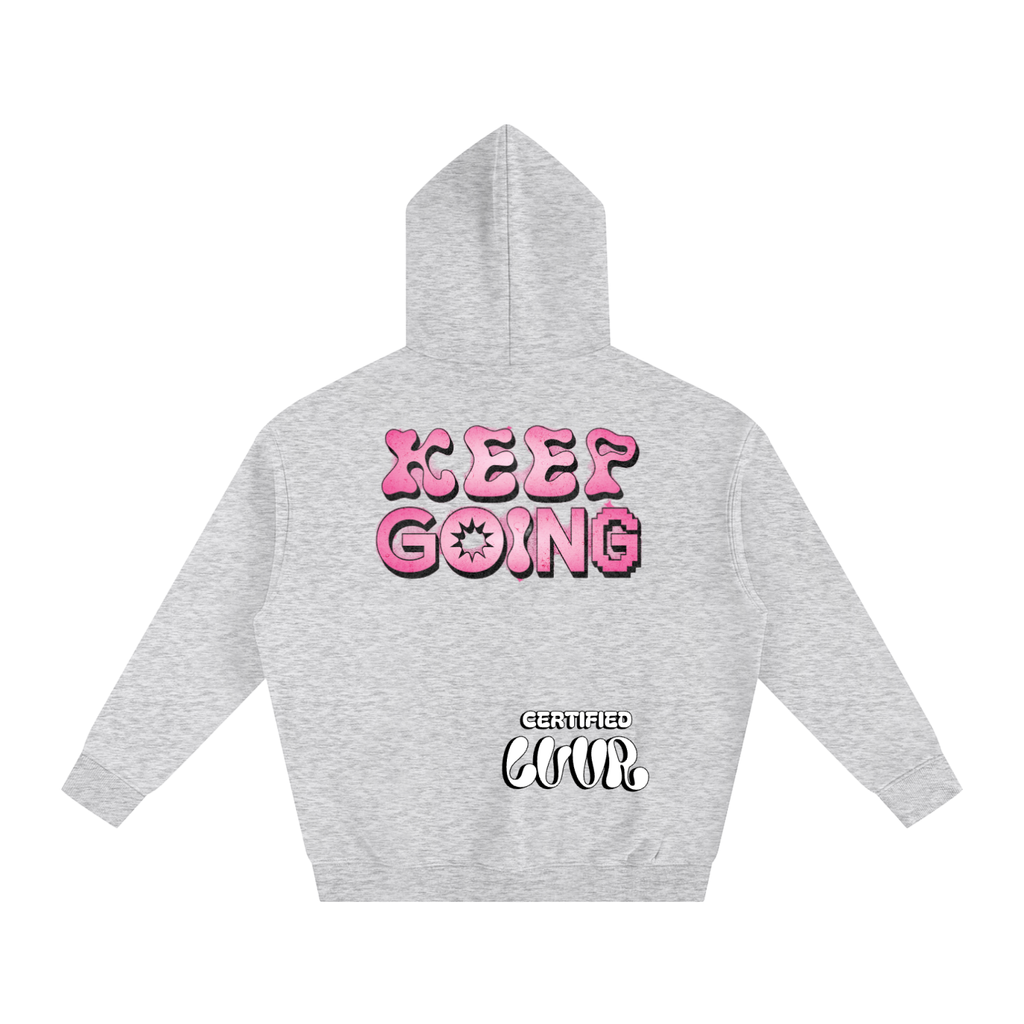 FAILURE IS INEVITABLE Oversize Fleeced Hoodie