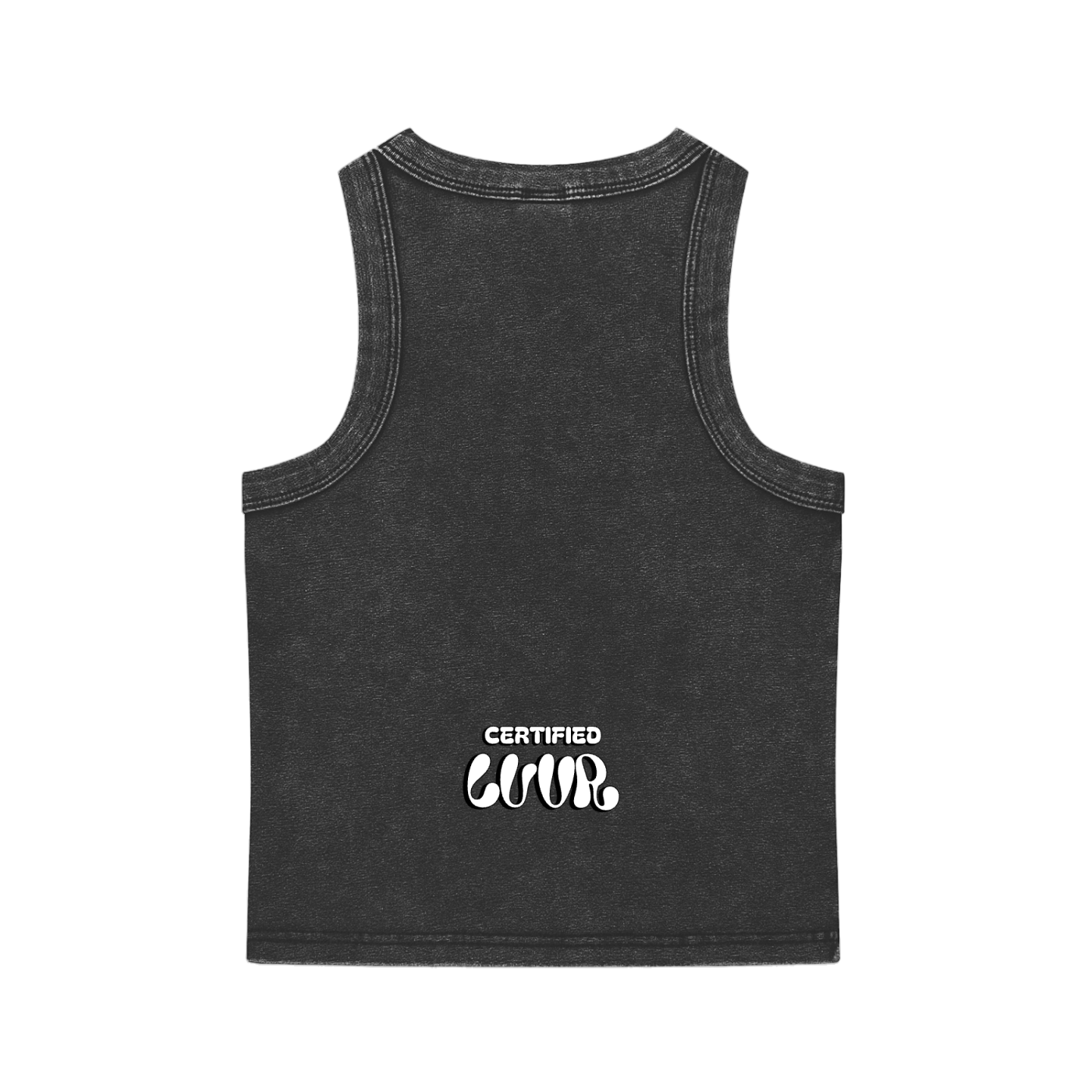 Fuck Fear Womens Snow Washed Tank Top