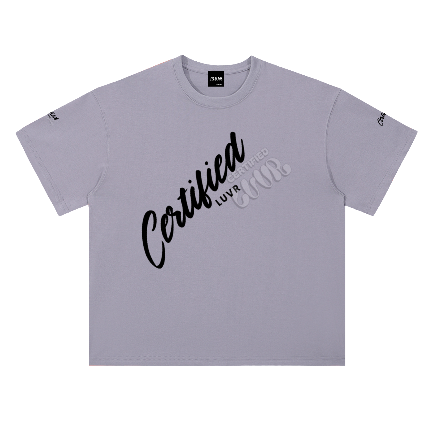 Heavyweight Drop Shoulder Cotton T-Shirt