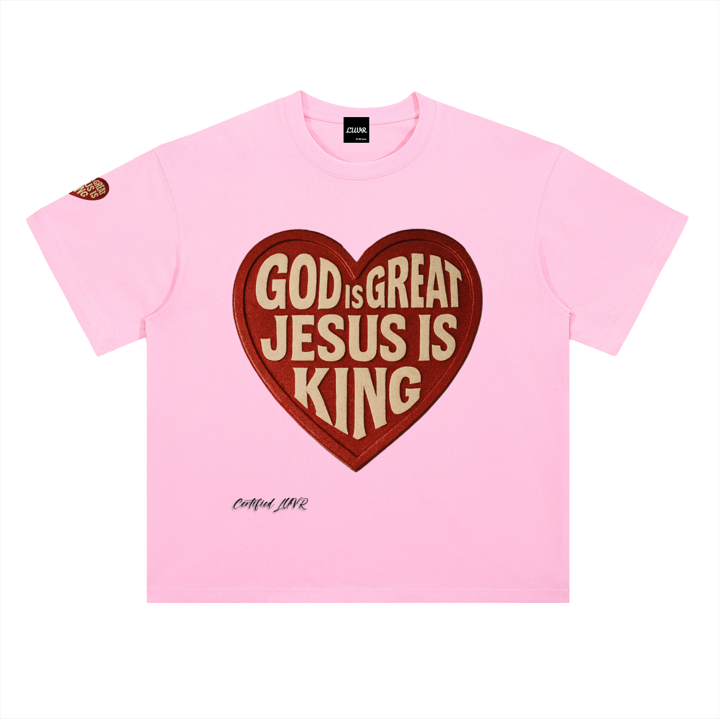 Heavyweight Drop Shoulder Cotton T-Shirt